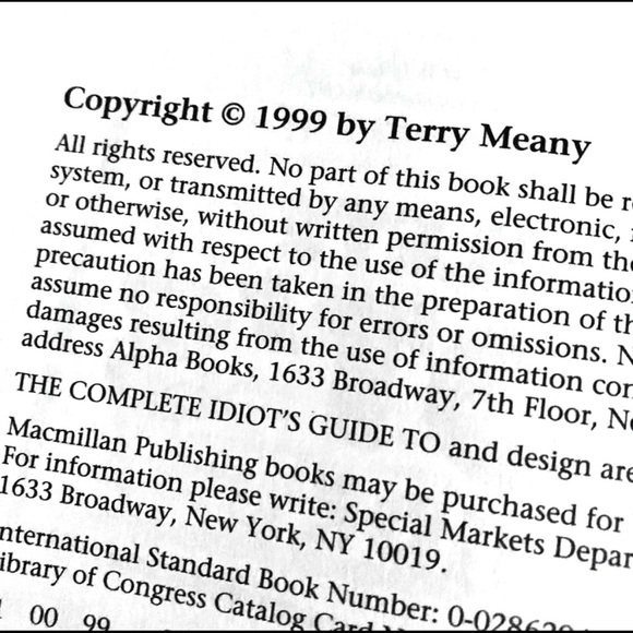 Soft Book, Remodeling Your Home Complete Idiot’s Guide by Terry Meany 1999 90s - Picture 3 of 3